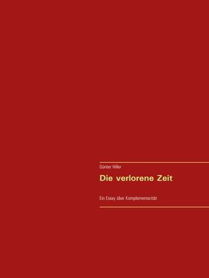 cover image of Die verlorene Zeit